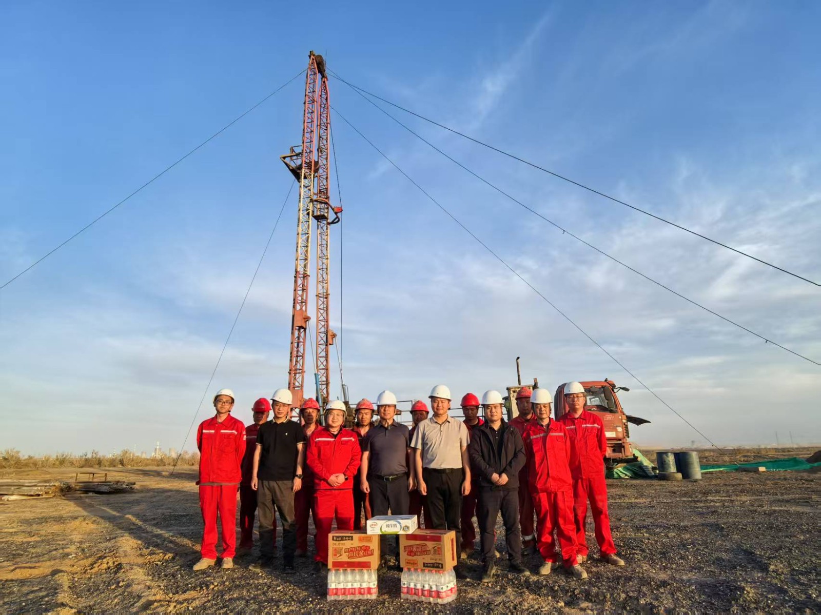 公司黨委書(shū)記、董事長(zhǎng)付星深入公司新疆項(xiàng)目檢查指導(dǎo)工作